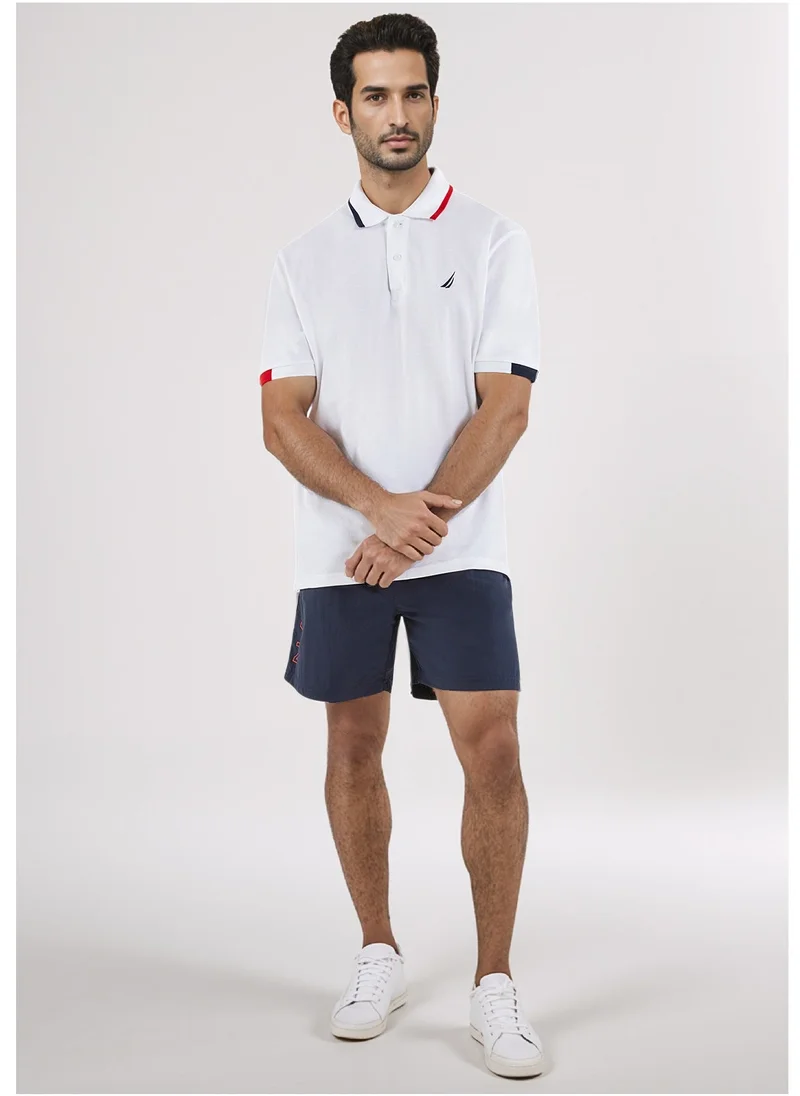 NAUTICA Basic Regular Fit Premium Cotton Logo Polo Shirt