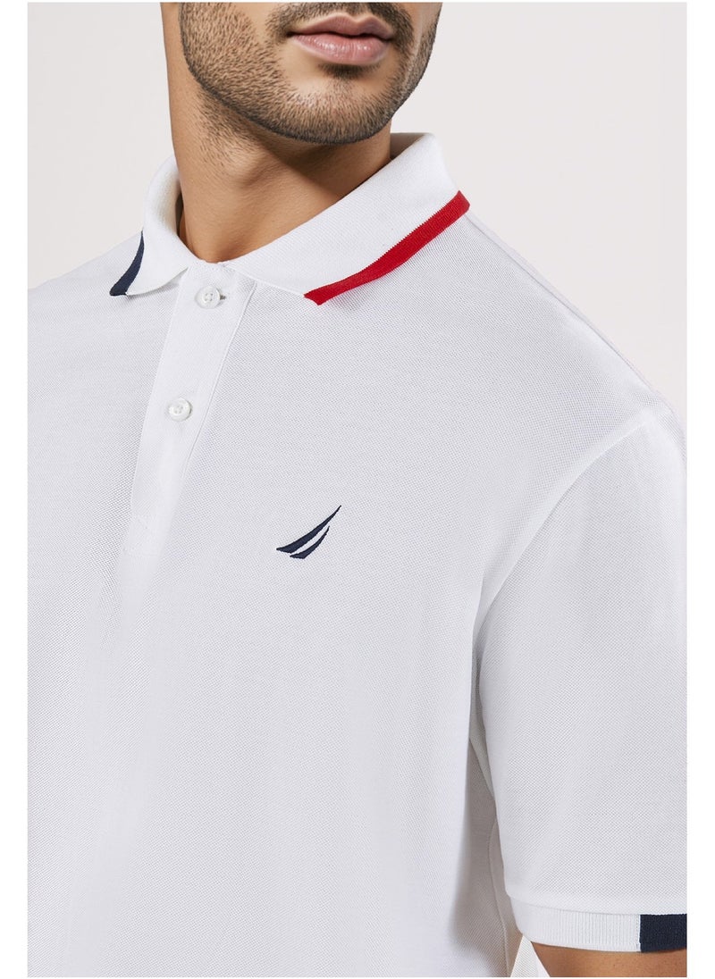 NAUTICA Basic Regular Fit Premium Cotton Logo Polo Shirt  - Image 4