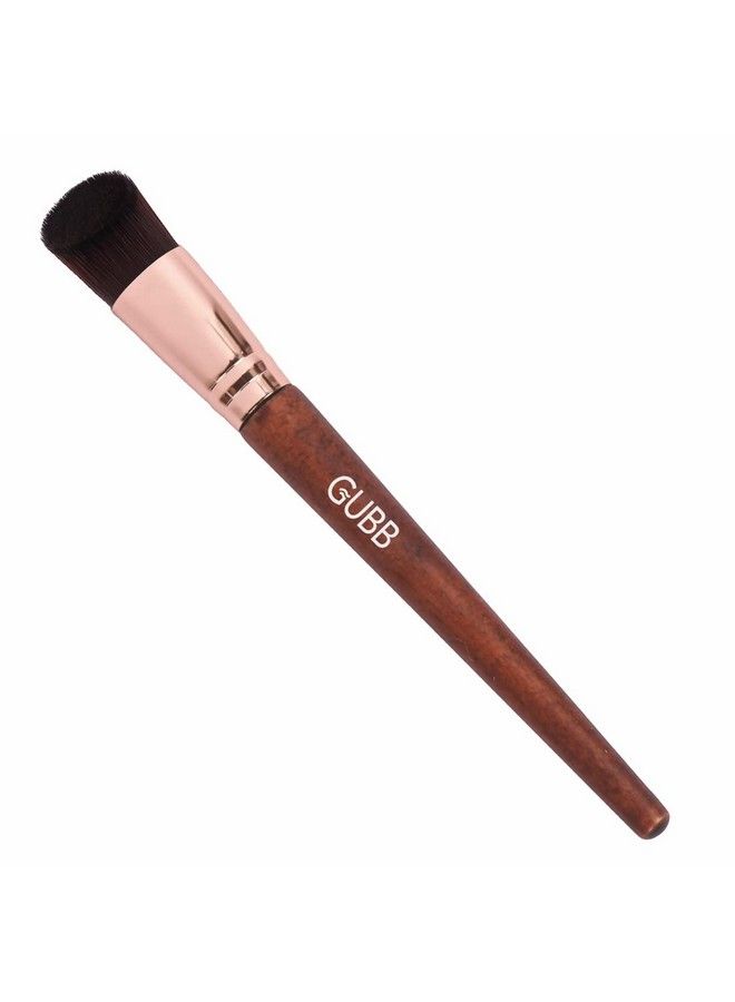 GUBB Buffer Foundation Brush For Face Makeup ; Stippling Brush ; Wooden Makeup Brush Single - Image 2