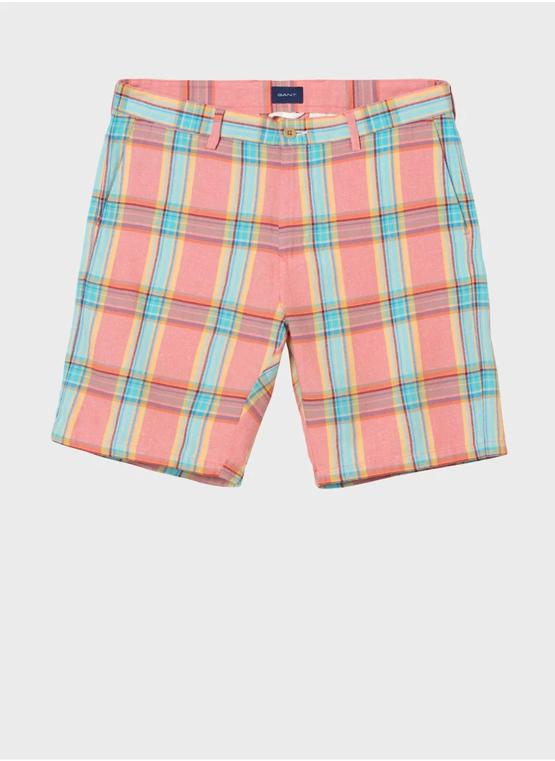 GANT Checked Shorts