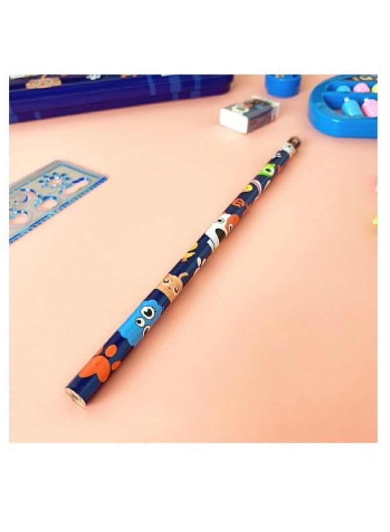 Huitich Ancient Forest Dinosaur Stationery Kit for Kids Blue - Image 3