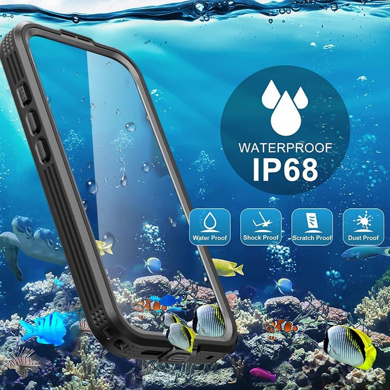 ايه اي كيس غطاء المضاد للماء لهاتف iPhone 17 Pro مع دعم MagSafe، مقاوم للماء والثلوج/الغبار/الصدمات، معتمد IP68، حماية كاملة للجسم 360 درجة، محكم الإغلاق تحت الماء لهاتف iPhone 17 Pro_2. - Image 5