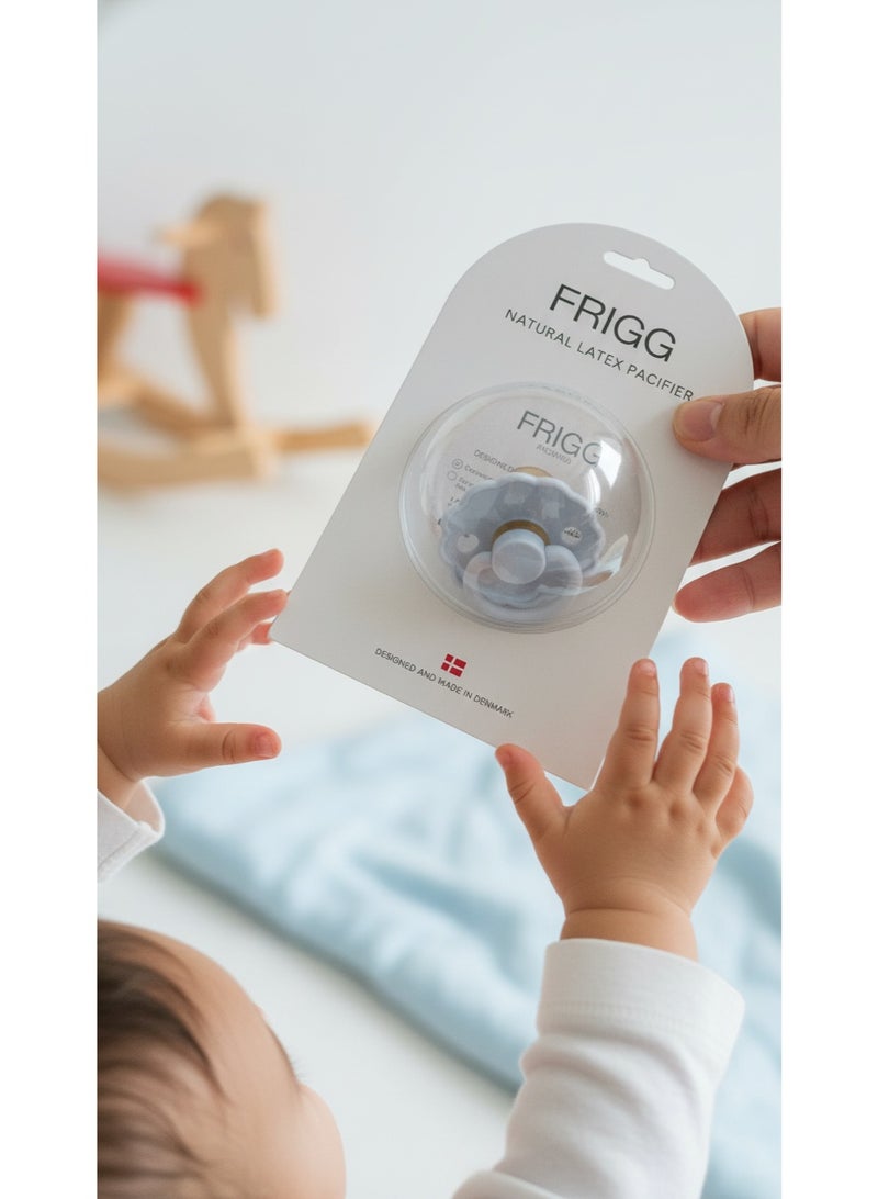 FRIGG Natural Latex Baby Pacifier | Size 1 (0–6 Months) | BPA-Free, Orthodontic Soother | Designed & Made in Denmark - Image 5