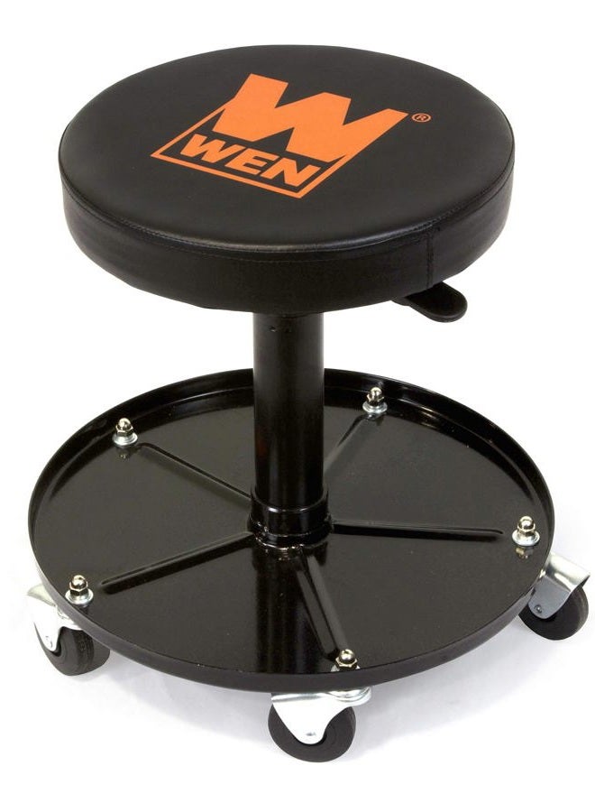 Wen 73012T 300-Pound Capacity Pneumatic Rolling Mechanic Stool - Image 1