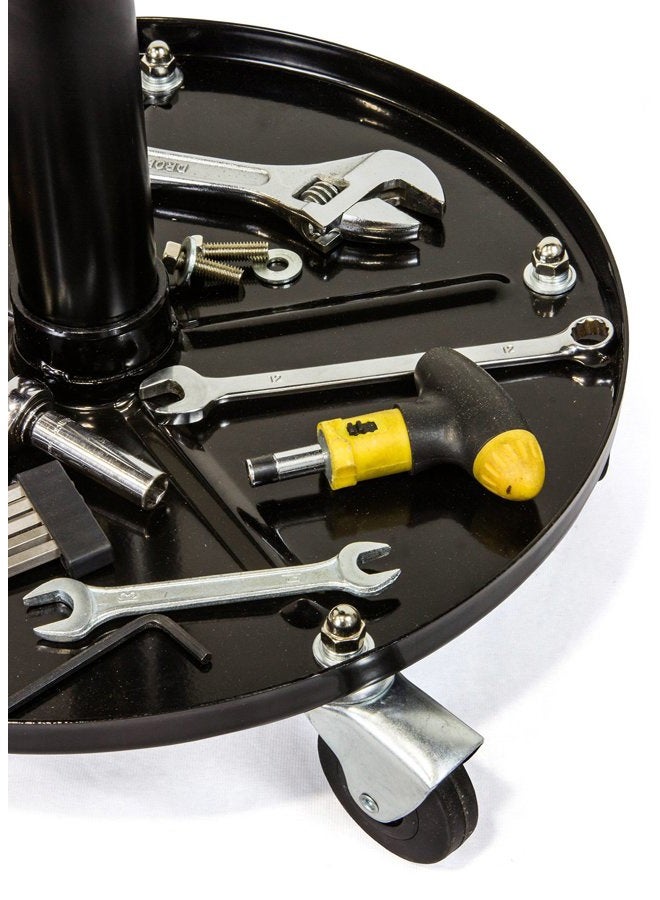 Wen 73012T 300-Pound Capacity Pneumatic Rolling Mechanic Stool - Image 3