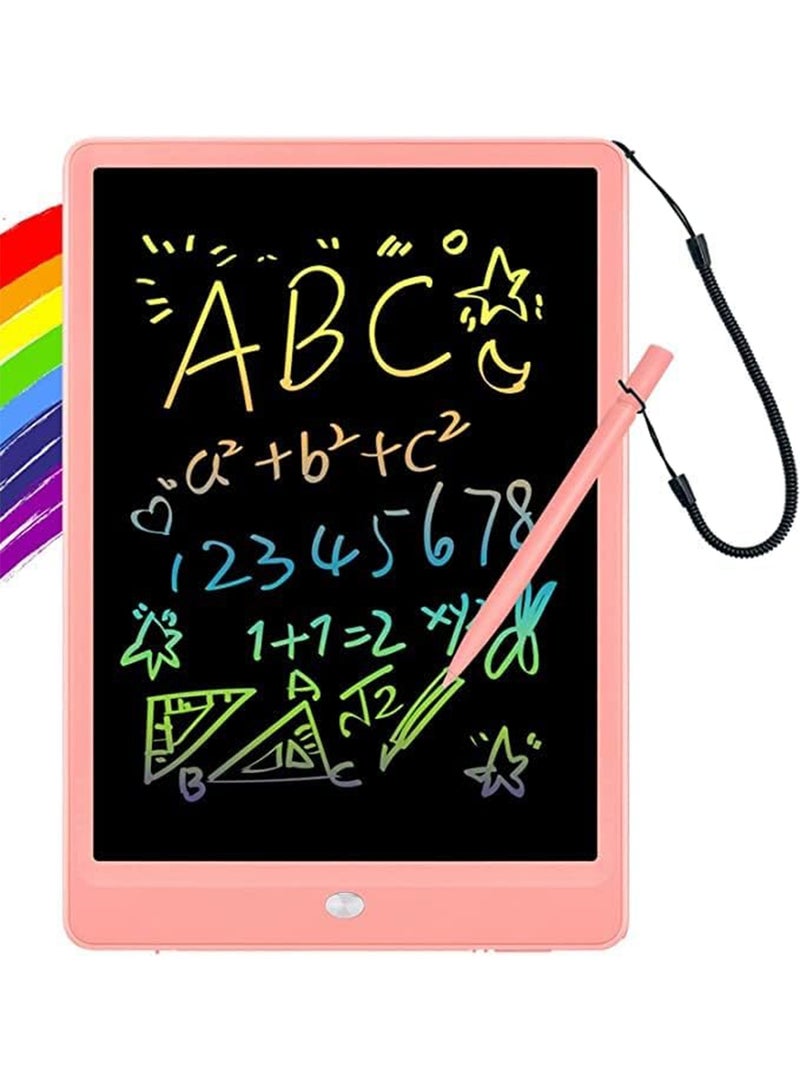 GT-Wheel LCD Writing Tablet for Kids 10 Inch Colorful Drawing Pad with Stylus Reusable Doodle Board with Eye Protection Screen Learning Toy Gift - Image 1