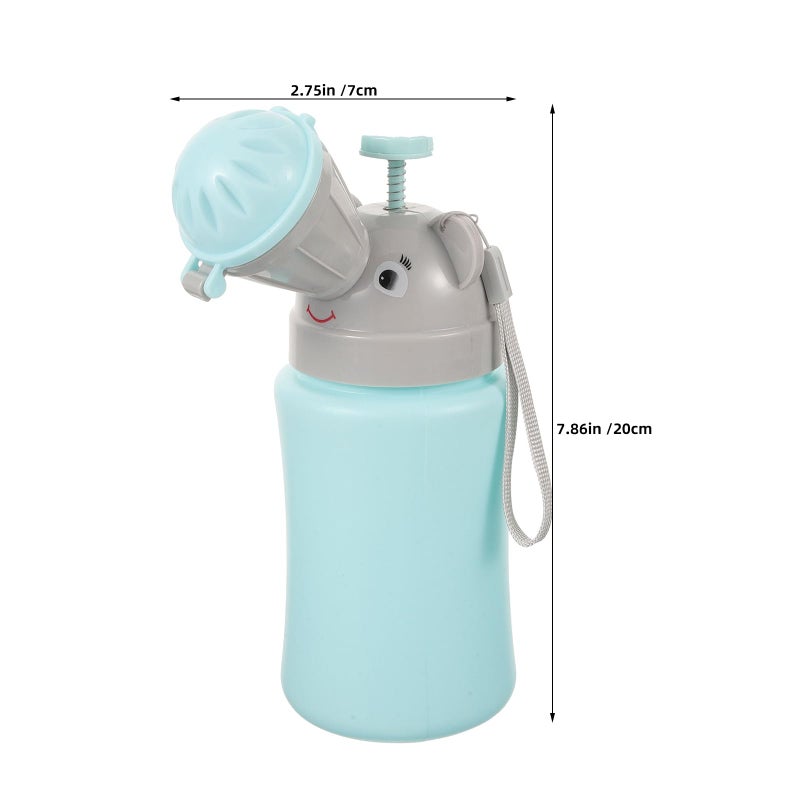 Spill Proof Portable Male Urinal with Lid 2 Pack Travel Emergency Pee Bottle for Car Camping - Image 3