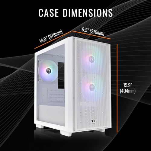 Thermaltake LCGS Versa u2660TS Gaming Desktop (Intel® Core™ Ultra 7 265KF, 32GB 6000MT/s DDR5 RGB Memory, NVIDIA GeForce® RTX 5060 Ti 8G, 2TB NVMe M.2, WiFi, Windows 11) H16S-B860-56T-LCS - Image 2