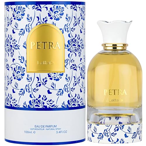 Lattafa Petra Fruity Gourmand Floral Musky Eau de Parfum LongLasting Fragrance for Unisex 34 Ounce 100 ml - Image 3