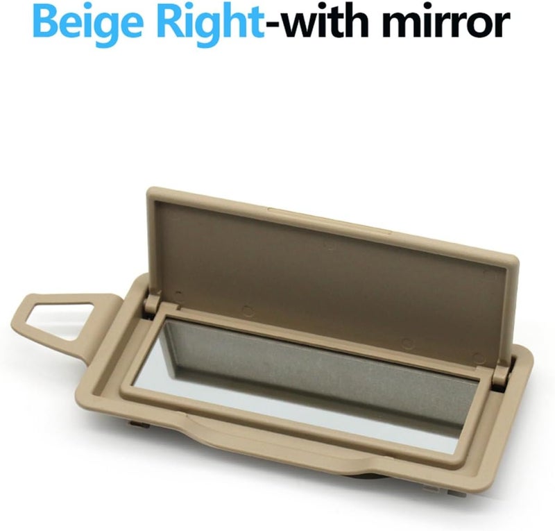 Wivplex Car Sun Shade Visor Makeup Mirror Cover - Image 2