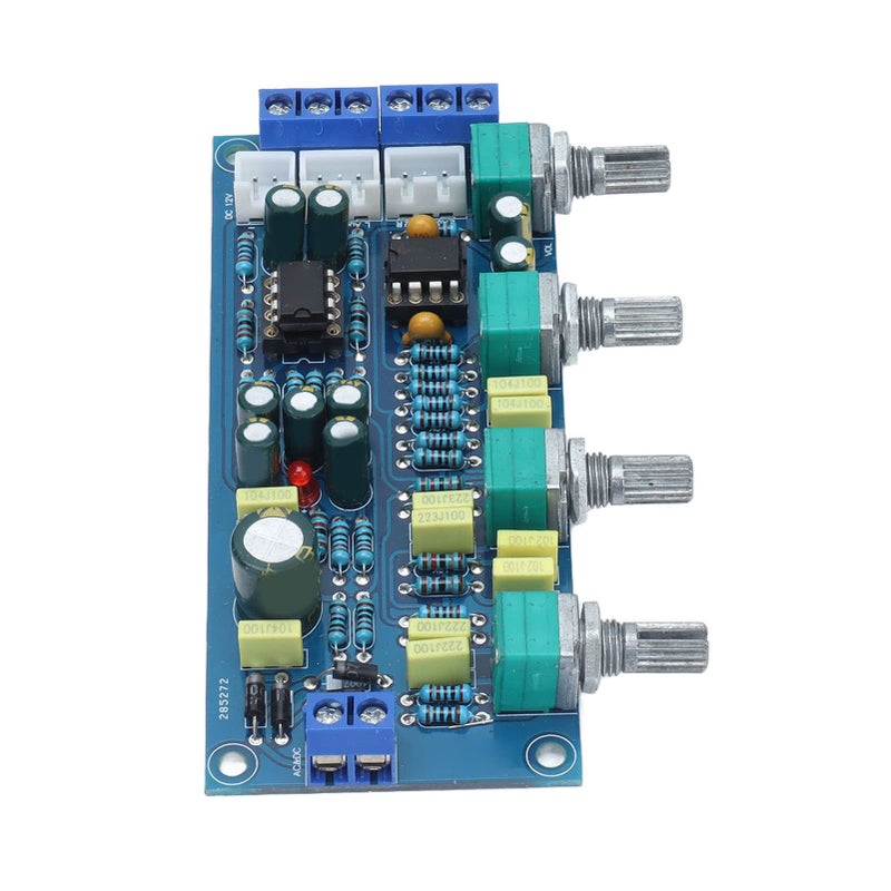 Hifi Preamplifier Tone Board Module with Bass Treble Volume Control PCB for DIY Audio - Image 4