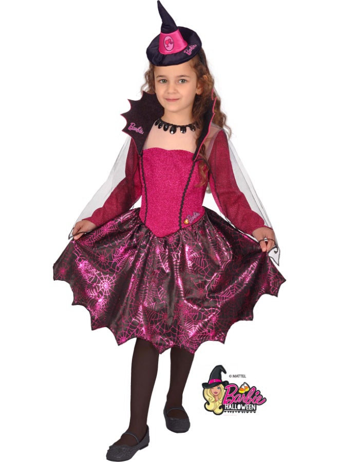 Ciao زي باربي الساحرة للفتيات من 5-7 سنوات | زي باربي ستريغا المرخص | فستان تنكر الأميرة الساحرة لعيد الهالوين - Image 3