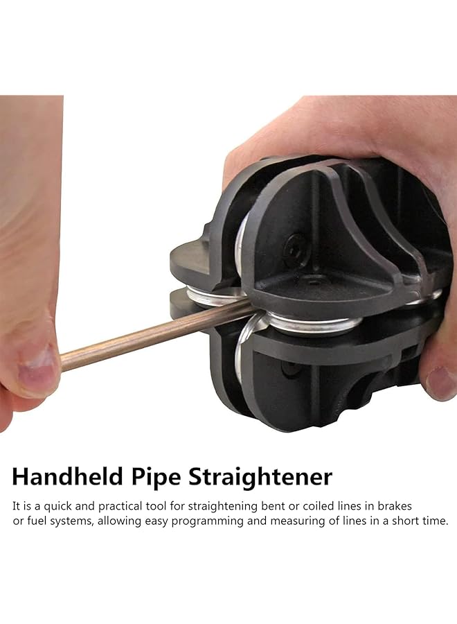 أداة فرد أنابيب فعالة، مقاس 3/16 بوصة لأنبوب خط الفرامل، قبضة ممتازة، أداة فرد أنابيب يدوية، متوافقة مع النحاس والفولاذ المقاوم للصدأ - Image 2