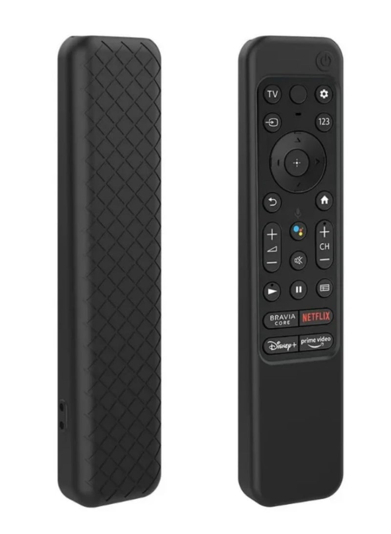 TX800U Remote Cover for Sony 4K Ultra HD TV X80K X90K X95K Series 2022 Model RMF TX800U Voice Control Silicone Skin Sleeve Protective Anti Slip Dust Washable Soft for XR A80K A95K Z9K - Image 1