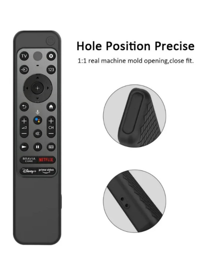 TX800U Remote Cover for Sony 4K Ultra HD TV X80K X90K X95K Series 2022 Model RMF TX800U Voice Control Silicone Skin Sleeve Protective Anti Slip Dust Washable Soft for XR A80K A95K Z9K - Image 2