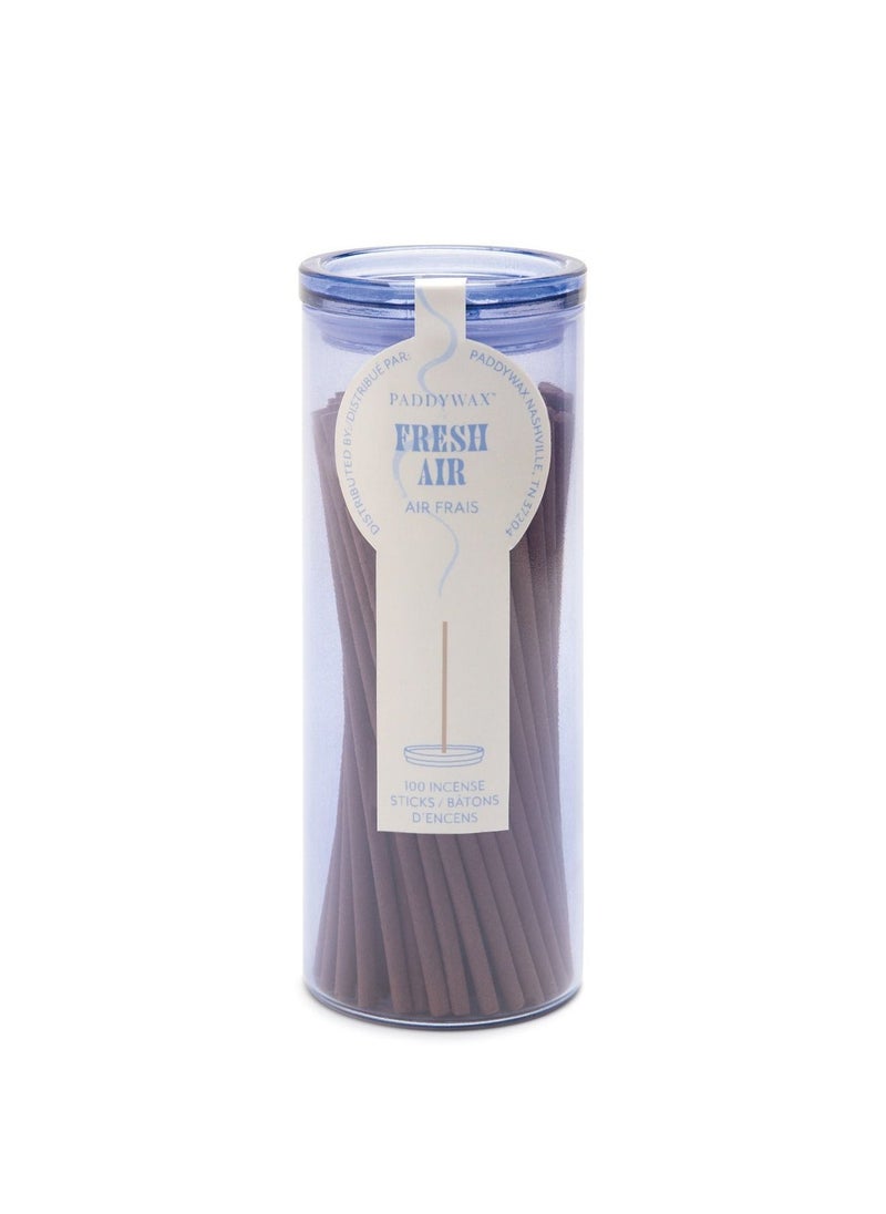 Paddywax Fresh Air Incense Sticks With Glass Jar & Holder 100 Sticks  - Image 3