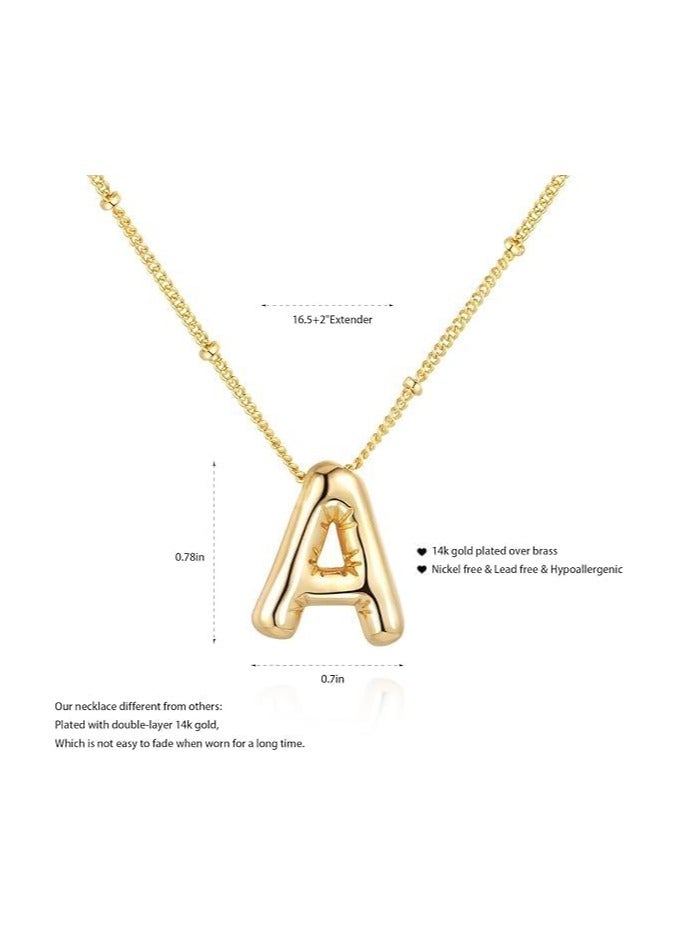 Fayrouz Jewellery Letter "W" Gold-Plated Necklace - Image 5