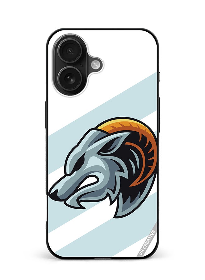 VR CREATIVE Protective Case Cover For Apple iPhone 16 Wild Goat Design Multicolour