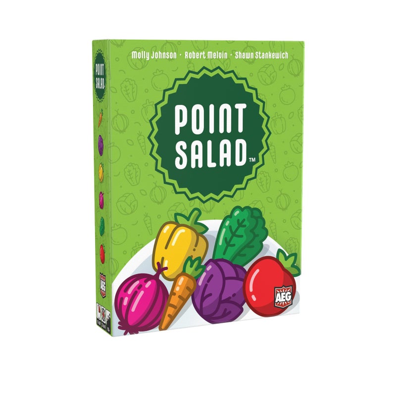 AEG Games AEG & Flatout Games | Point Salad - Award-Winning Card Drafting Game for the Whole Family | Easy to Learn | Quick to Play | 2-6 Players | Ages 10+ - Image 1
