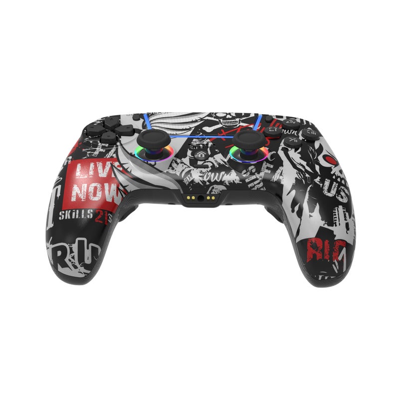 وحدة تحكم ألعاب PS5 مع زناد هول، إضاءة RGB، ميكروفون مدمج، بلوتوث - Image 2