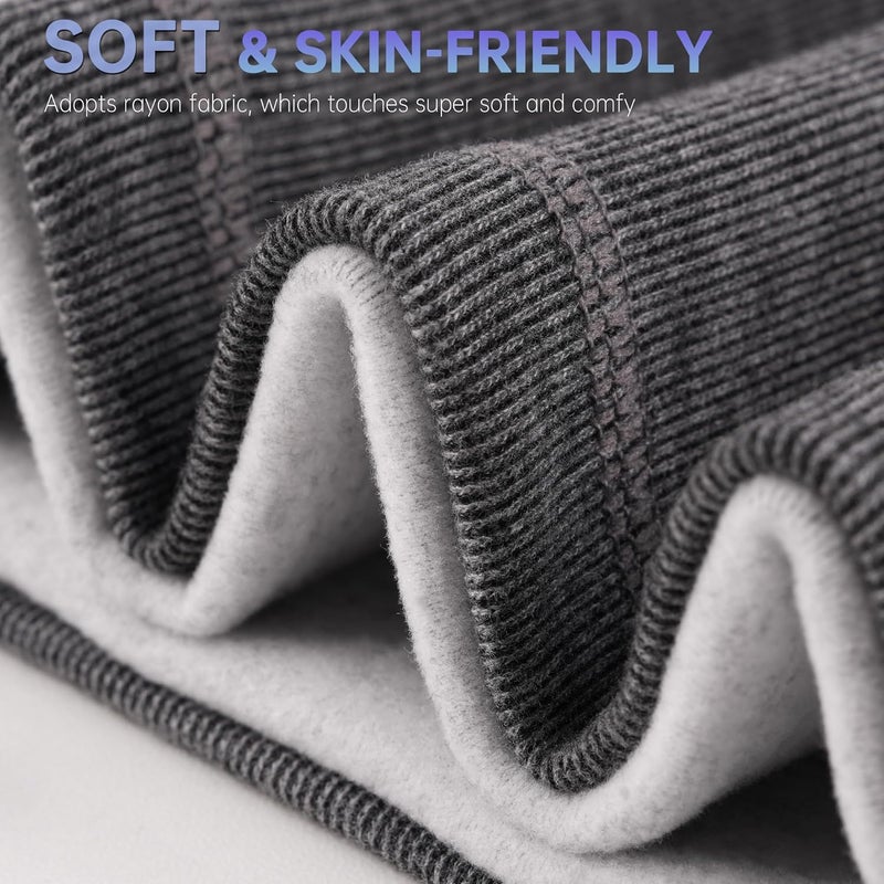 EXski Winter Neck Gaiter Warmer, Soft Fleece Face Mask Scarf for Cold Weather Skiing Cycling Outdoor Sports - Image 2