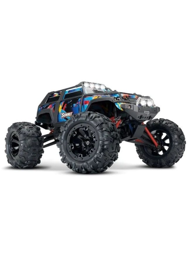 TRAXXAS 1/16 SUMMIT 4WD, 6-cell, Powerful Titan12T 550 Motor, Bright LED Lights, Adjustable Slipper Clutch - Image 1
