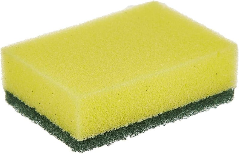 Vileda Tip Top Dishwashing Sponge Scourer Pack of 3 (15 Pieces) – Dual Layer Kitchen Cleaning Sponge, Heavy Duty Scrubber, Non-Scratch Dish Sponge - Image 4