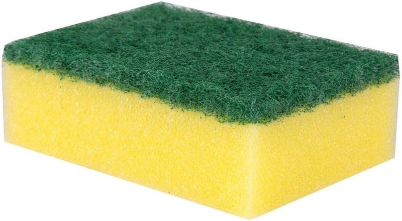 Vileda Tip Top Dishwashing Sponge Scourer Pack of 3 (15 Pieces) – Dual Layer Kitchen Cleaning Sponge, Heavy Duty Scrubber, Non-Scratch Dish Sponge - Image 3