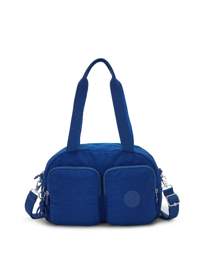 kipling Medium Shoulderbag (With Removable Shoulderstrap) Female Deep Sky Blue Cool Defea