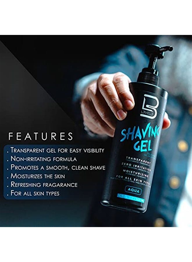 L3 Level 3 Shaving Gel - Straight Razor Shave Gel - Non-Irritating - Refreshing Smell L3 - No Hot Towel Necessary - Level Three Razor Gel (Ice) - Image 3