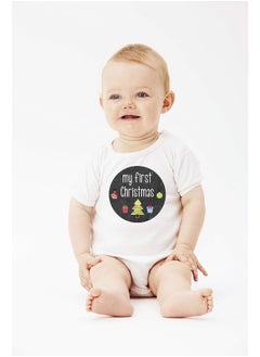 Months In Motion My First Holiday Baby Stickers Milestone Christmas, Birthday, Halloween, Easter, Thanksgiving Baby Sticker Chalkboard  - Image 5