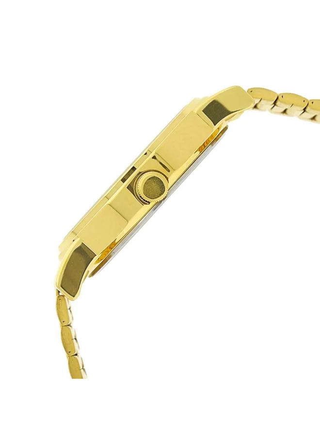 TITAN Men Analog Display Watch With Gold Metal Strap - 1712YM03