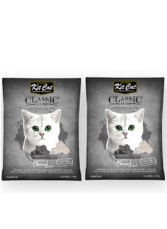 Kit Cat Kit Cat Sand Classic for Cats Without Smell 10L 2 Pieces 