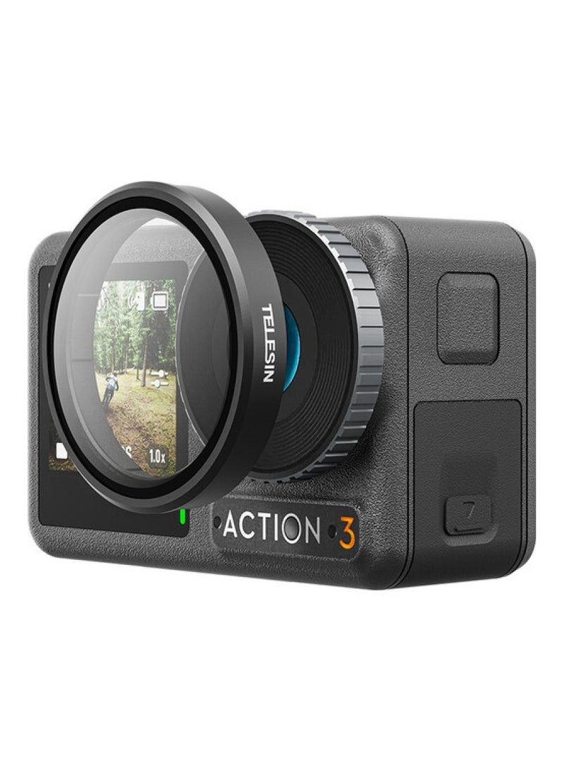 Generic - TELESIN Circular Polarizer & ND Filter Set for DJI Osmo Action 3/4 - Image 1