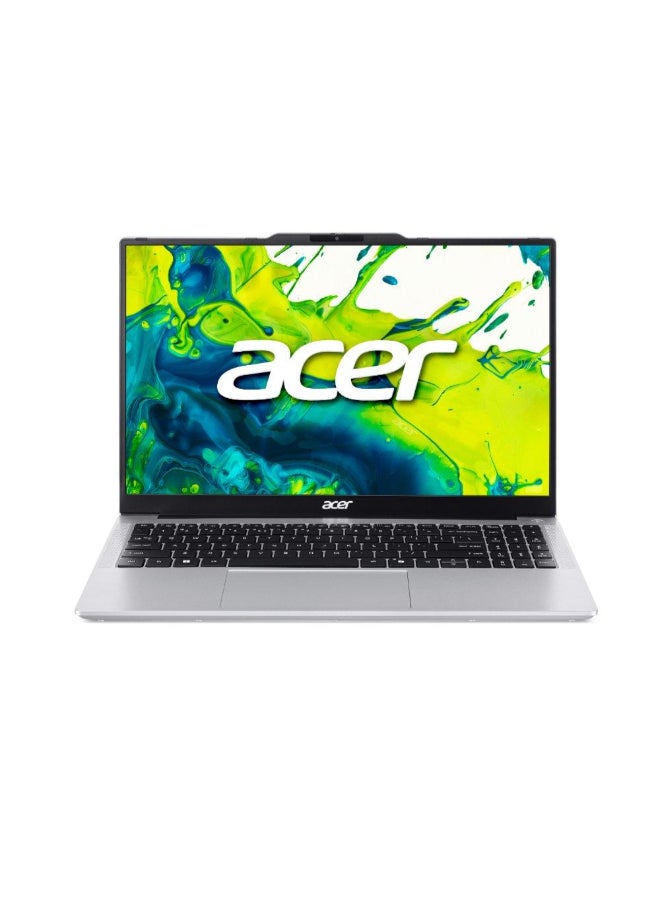 Acer Aspire Lite/Intel Core 5 120U/16GB RAM/512GB SSD/Shared Graphics/15.6" FHD/Win11H/Silver English silver - Image 1