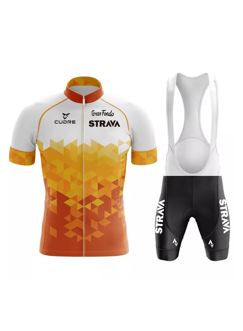 KUYING GR New Summer Outdoor Sunscreen Moisture Absorption Quick Drying Bicycle Women's Cycling Clothing Set  - Image 1