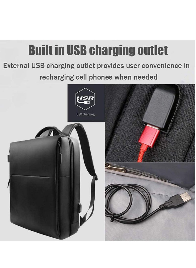 Fingerprint Lock Laptop Backpack - Image 3