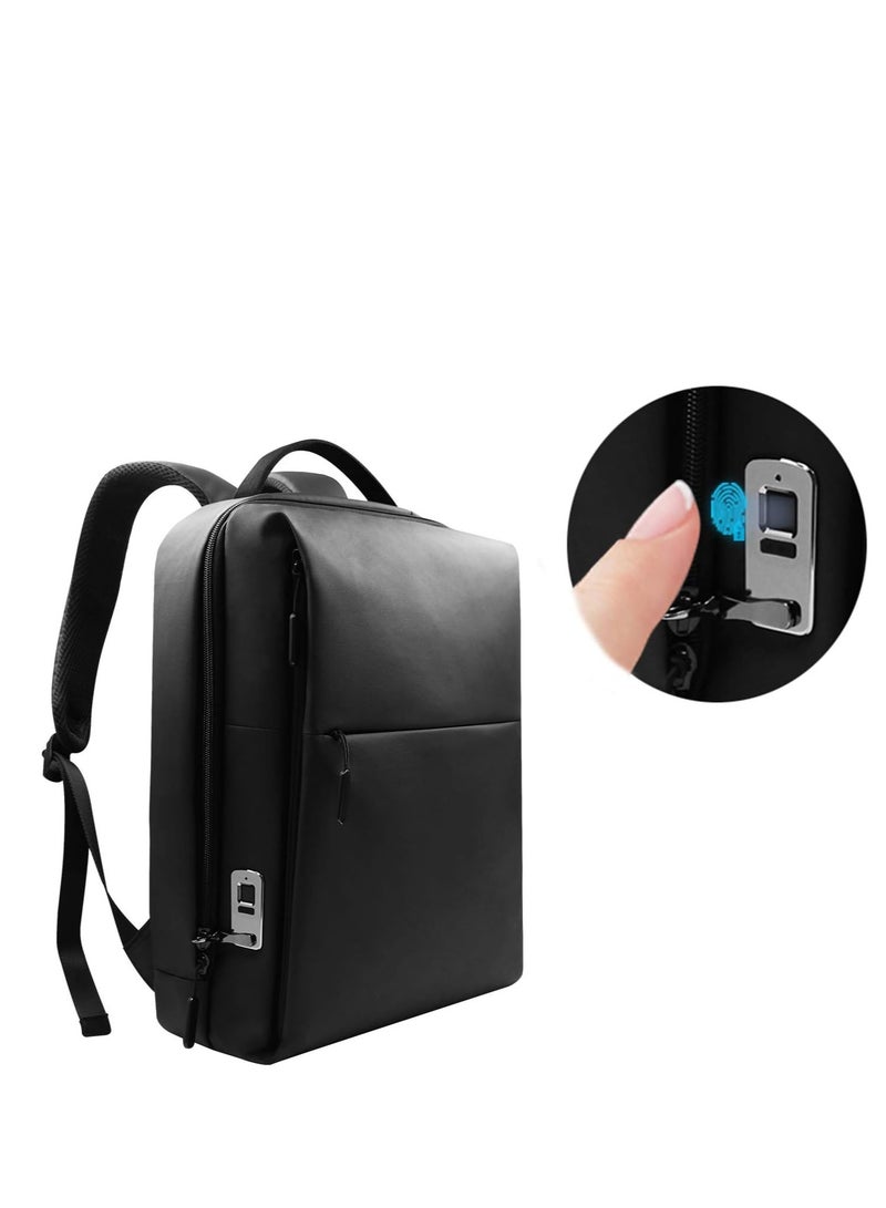 Fingerprint Lock Laptop Backpack - Image 1