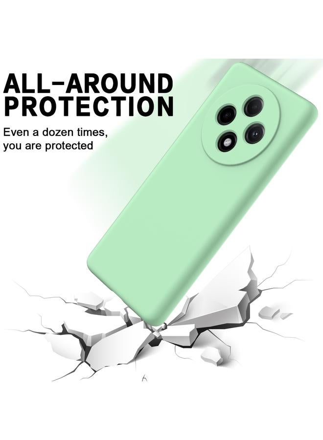 erorex Case For OPPO F27 Pro / F27 Pro+ Pure Color Liquid Silicone Shockproof Phone Case - Image 5