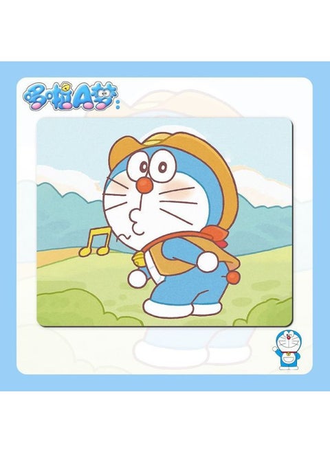 Doraemon Mouse Mat Small Secondary Animation لوحة مفاتيح كرتونية كمبيوتر مكتبي حصيرة مكتب للكتابة - اللون: 260*210 مم 3 مم -النمط: YX-323