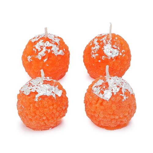 AURA DECOR AuraDecor Traditional Ladoo Candles for Festive Gifting, Home Decor, Diwali Gift Set (Ladoo Candles, 12, Count) - Image 4