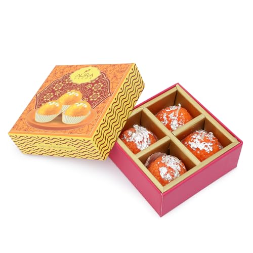 AURA DECOR AuraDecor Traditional Ladoo Candles for Festive Gifting, Home Decor, Diwali Gift Set (Ladoo Candles, 12, Count) - Image 5