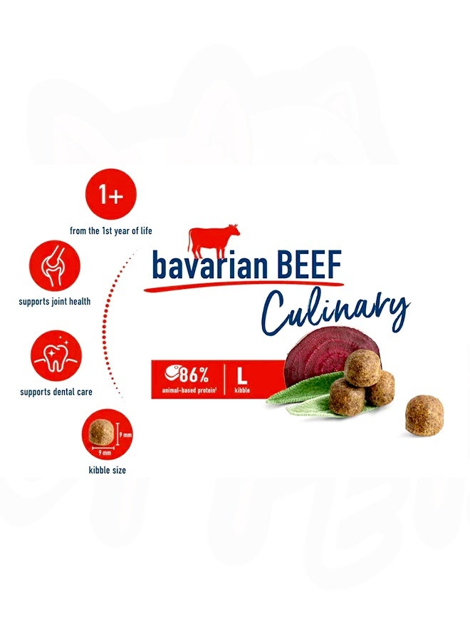 HAPPY CAT Culinary Adult Bavarian Beef Dry Cat Food - 4 KG - Image 2