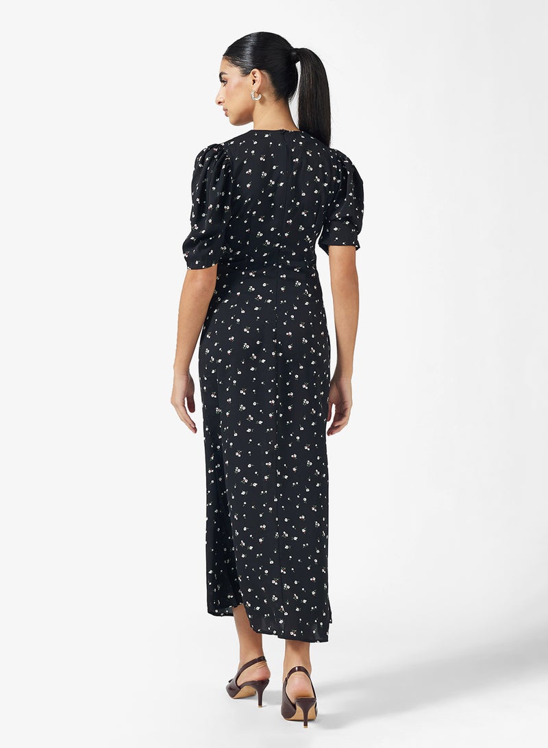 ELLA Polka Print Dress - Image 2