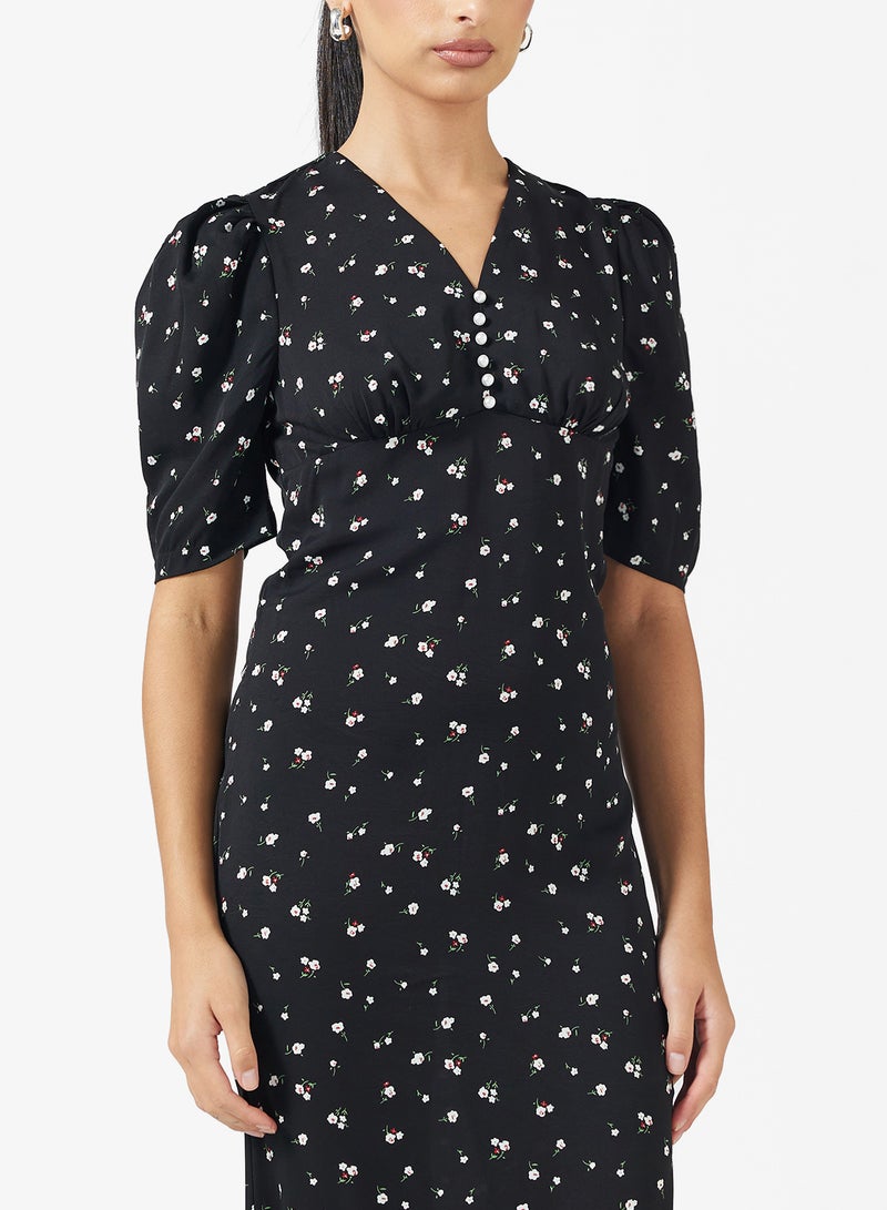 ELLA Polka Print Dress - Image 3