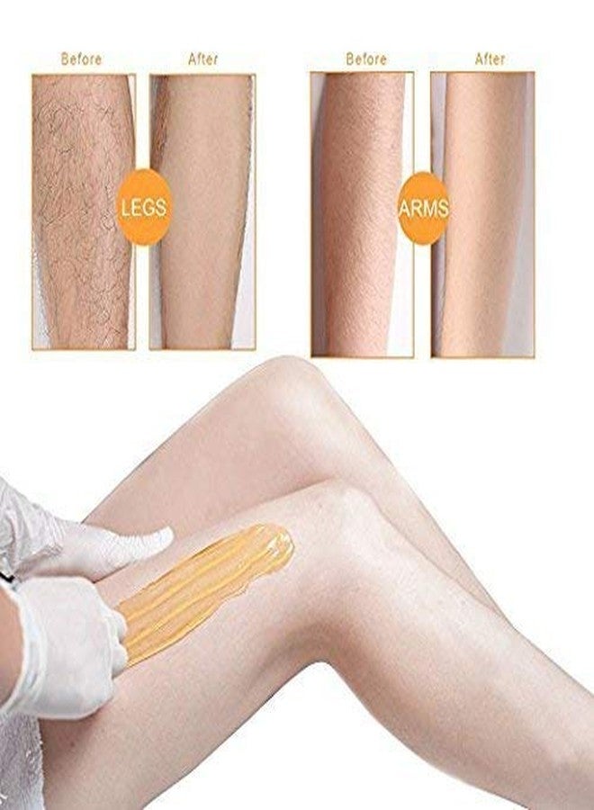 Super Marche Brazilian Hair Removal Hard Body Wax Beans for Face, Arm, Legs (100 g, Pink) - Image 3
