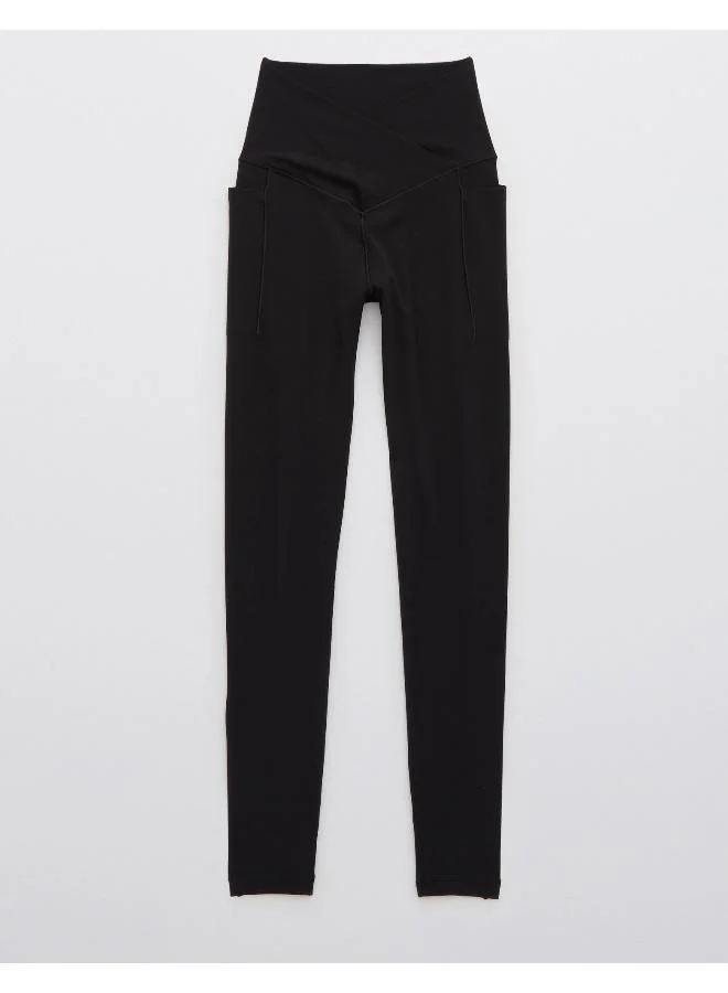 Aerie OFFLINE By Aerie Real Me Xtra Crossover High Waisted Pocket Legging