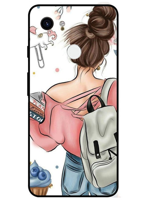 Protective Case Cover For Google Pixel 3A XL Smart Series Printed Protective Case Cover for Google Pixel 3A XL Stylish Cat