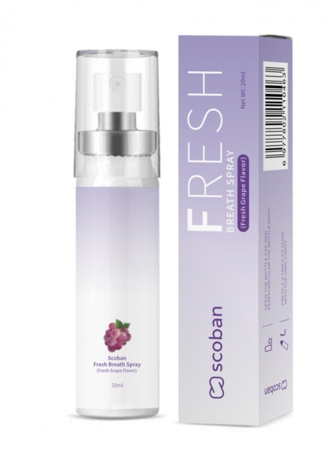 Scopan Fresh Grape Breath Spray 20ml