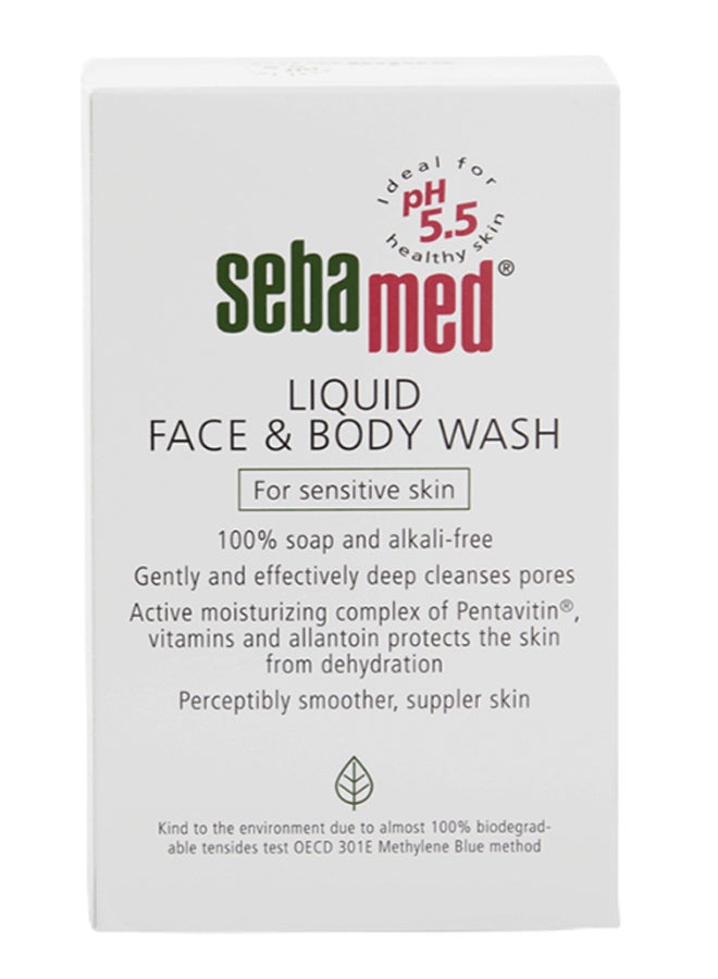 Sebamed Liquid Face And Body Wash 200ml - Image 3